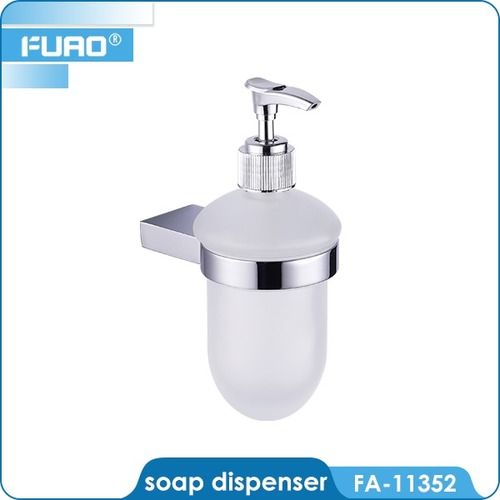 Yellow Wall Mounted Liquid Soap Dispenser