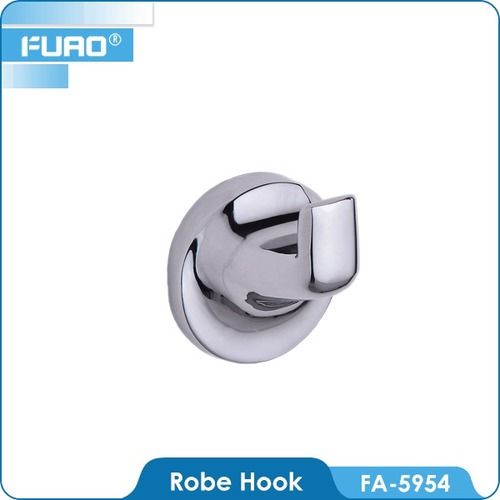 Wall mounted metal wall robe hook