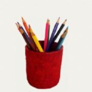 Paper Mache Pen Holder