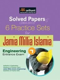 Solved Papers & 6 Practice Sets for Jamia Millia Islamia Engineering Books