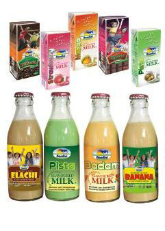 Sterilized Flavoured Milk Bottles & Uht