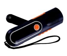 Light In Weight Hand Crank Dynamo Flashlight Radio