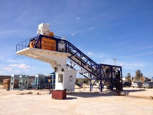 Industrial Mobile Concrete Batching Plant