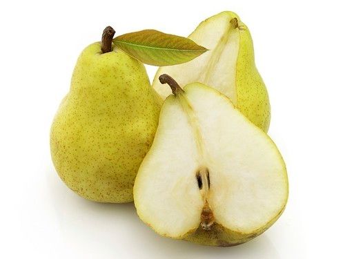 Fresh Pear - Nashpati (Pear-Apple), 0.68 Grams Protein and 5.5 Grams Dietary Fiber, Greenish Yellow Color, Firm Texture, Quality Tested for Optimal Freshness