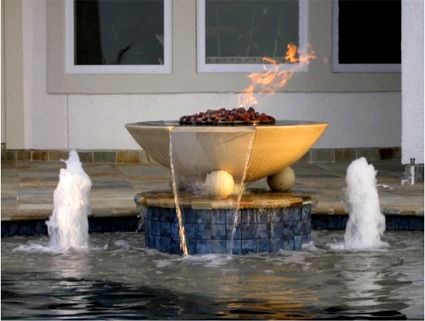 Decorative Bowl Fire Fountains