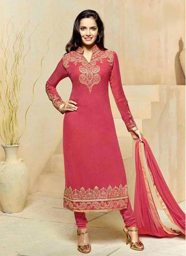 Ladies Straight Cut Salwar Kameez Suit