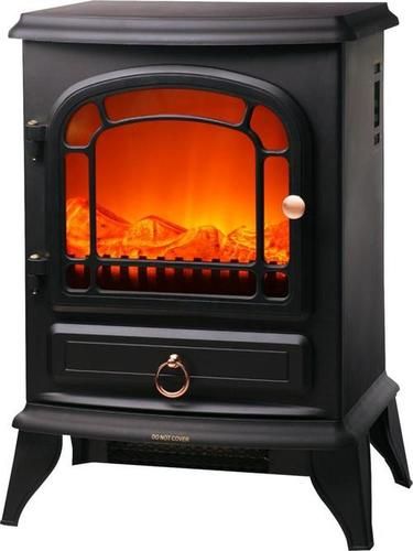 Log Flame Effect Electric Fireplace