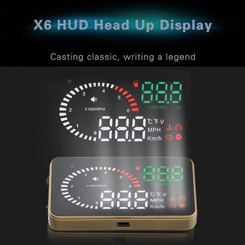 Multi Functional Colorful Car Hud Head Up Display