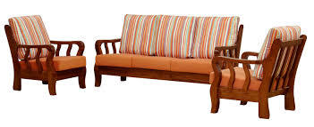 Custom-made Wooden Sofa Set