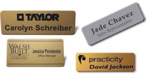 Aluminum Name Tags