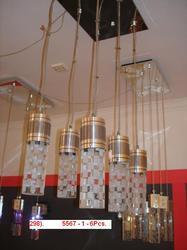 Decorated Glass Chandeliers