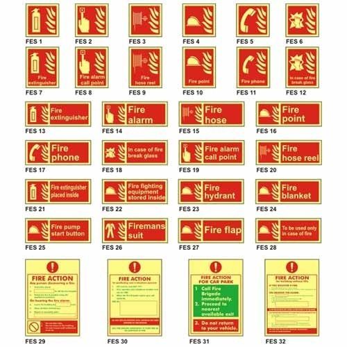 Fire Extinguisher Signs