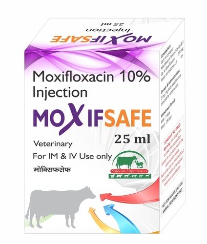 Moxifsafe Moxifloxacin 10% Injection 25ml