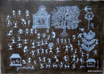 Decorative Warli Painting