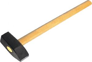 Stone Breaking Hammer With Wooden Handle