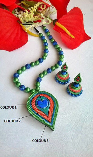 Terracotta Necklace Set