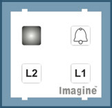 2 Light With Door Bell Switch (2 Mod)