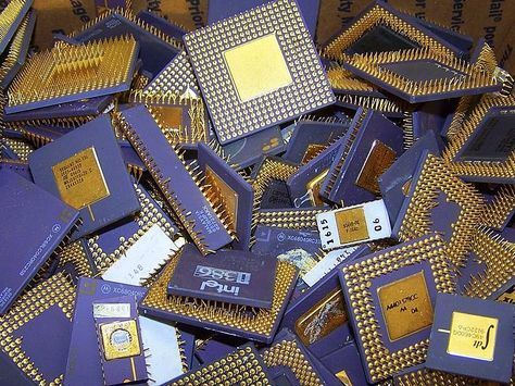 Ceramic CPU Scrap