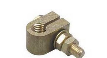 Split Connector Clamps - Brass and Gunmetal Construction, Suitable for All Earth Rod Sizes