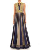 Blue Color Long Anarkali Dress