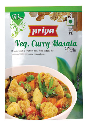 Veg Curry Masala Paste - Authentic Vegetarian Spice Blend , Convenient Ready-to-Use Paste for Traditional Curry Preparations