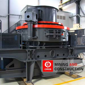 डीप रोटर के साथ सेंट्रीफ्यूगल इम्पैक्ट क्रशर