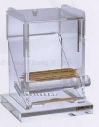 Adjustable Height Acrylic Dispenser