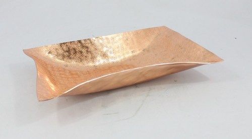 Aluminum Tray Hammered Copper Color