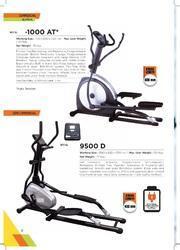 Vft-El 1000 At और 9500d एलिप्टिकल क्रॉस ट्रेनर्स