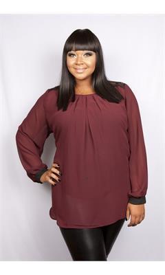 Plus Size Ladies Blouse