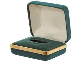 Durable Gold Jewellery Velvet Box