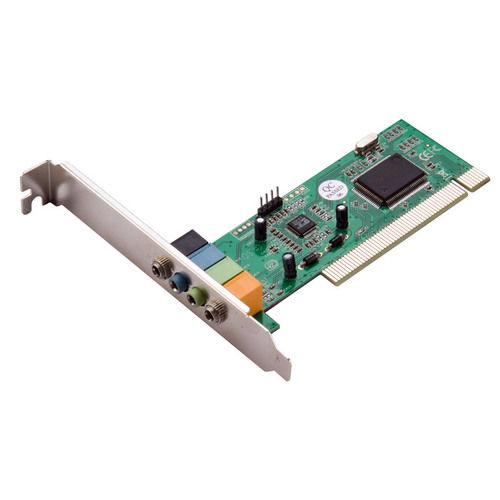 Sound Card - PCI Interface, Full Duplex Operation | USB Powered, SRS 3D Sound Technology, Internet Phone Support, Hardware Volume Control, Advanced Mixer Integration