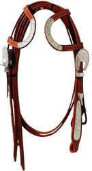 Western Two Ear Leather Bridle