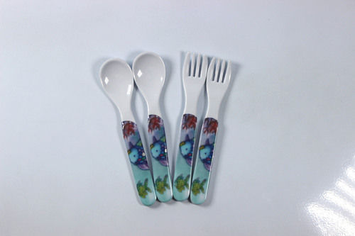 5.4" Children Fork And Spoon