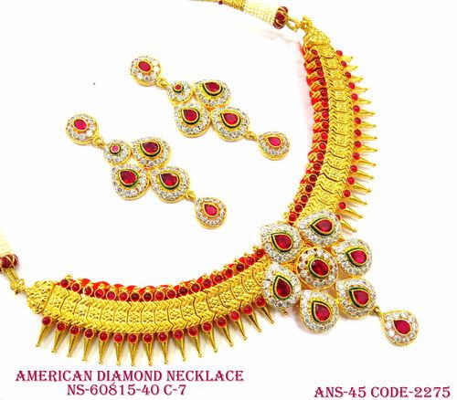 Antique Kundan Necklace - Exquisite Antique Design Crafted with Kundan Stones | Perfect for Enhancing Your Precious Lifestyle and Embellishing Your Personality