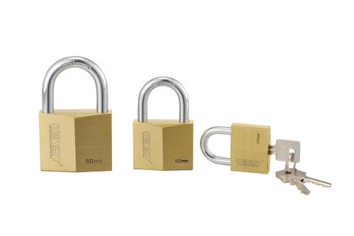 MINDY Rhombus Brass Padlock