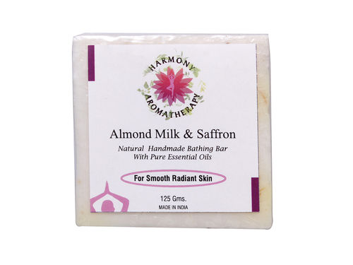 Almond Milk and Saffron Soap