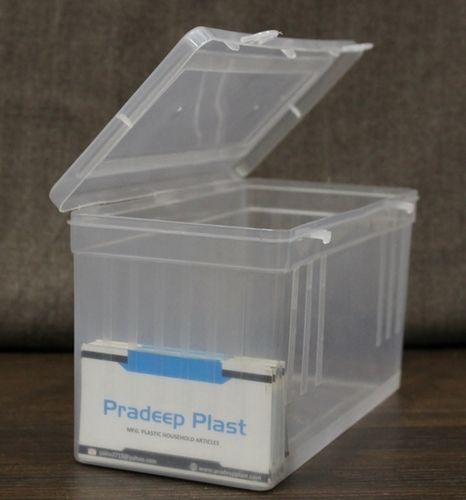 plastic visiting card box