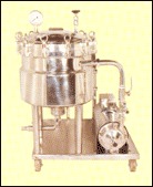 Sparkler Type Filter Press - Durable Fabric Media, Efficient Filtration Process, Interlocking Cups Design for Crystal Clear Filtrate