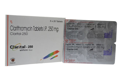 Steel Clarital-250 Clarithromycin Tablets I.P.