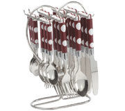 Durable Plastic Handles Cutlery Sets