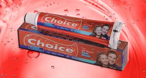 Choice Red Gel Tooth Paste