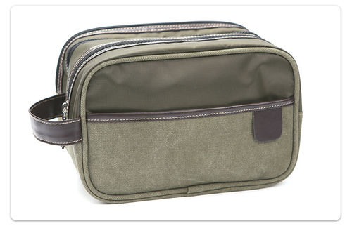 Green Canves Multifunctional Toiletry Kit