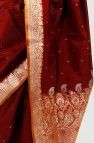 Authentic Banarasi Satin Silk Saree