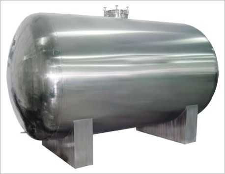 Stainless Steel Horizontal Storage Tank