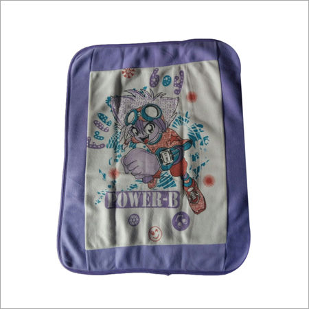 Baby Wrapping Towel Printed Purple Base