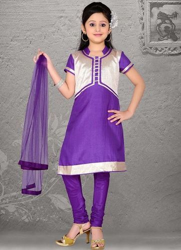 Kids Slik Churidar Suits