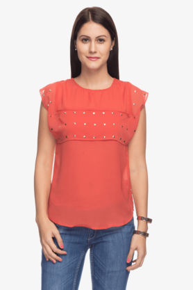 Womens Embellished Top