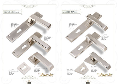 Premium Brass Mortise Handles