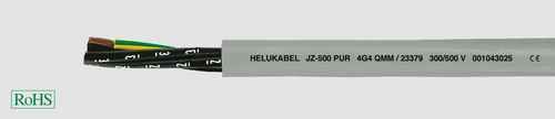 PUR Control Cables - Special-PUR Insulation, Temperature Range -15C to +80C Flexing, -40C to +80C Fixed Installation, Nominal Voltage 300/500V, Test Voltage 4000V, Radiation Resistance up to 100 Mrad